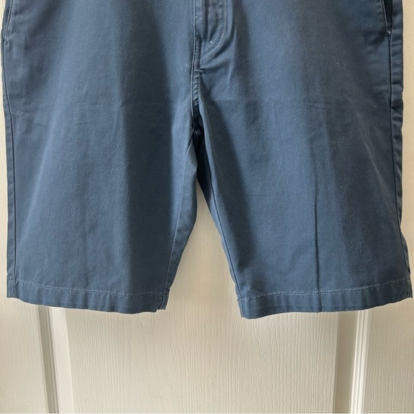 Volcom Men's Flat Front Chino Shorts Casual Blue Size 32 - Picture 5 of 16
